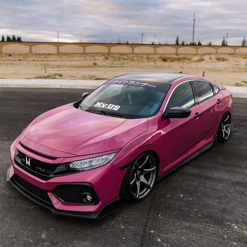 High Glossy Ruby Star Vinyl Wrap - Motyle