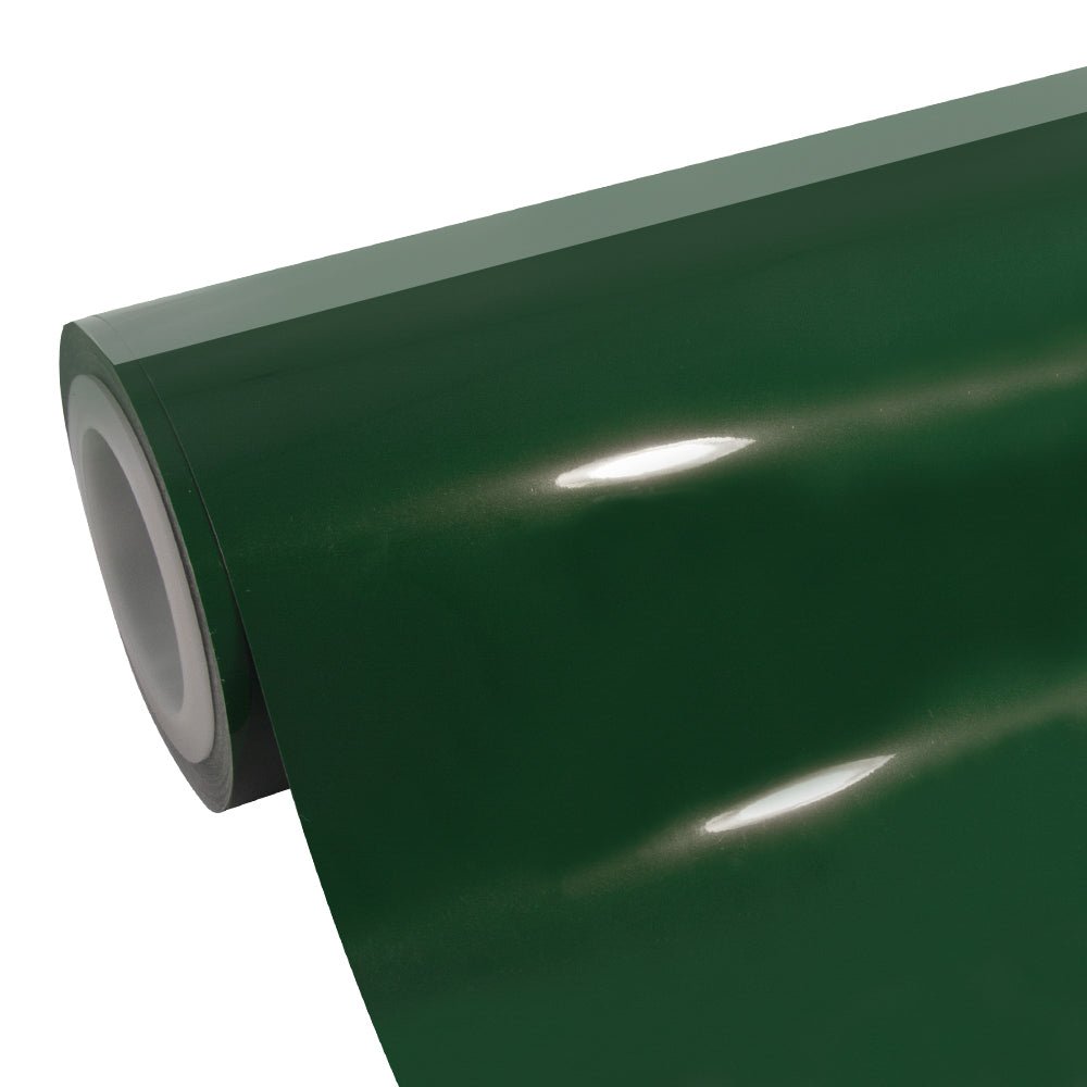 High Glossy Vintage Racing Green Vinyl Wrap - Motyle