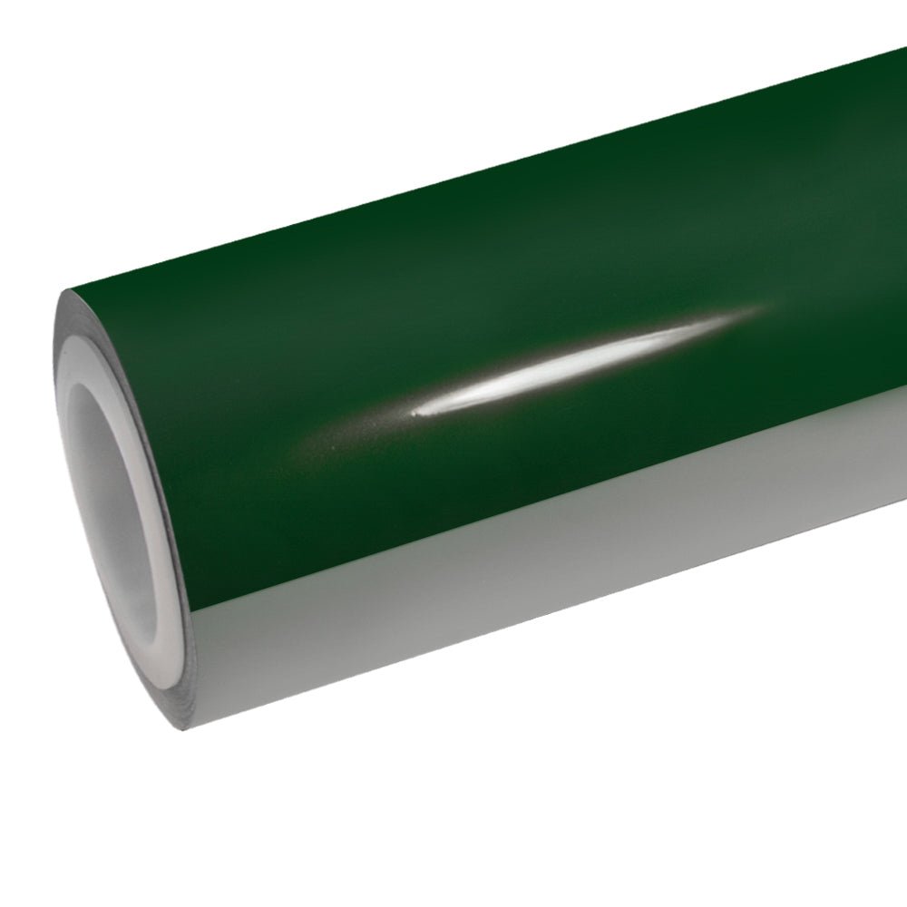 High Glossy Vintage Racing Green Vinyl Wrap - Motyle