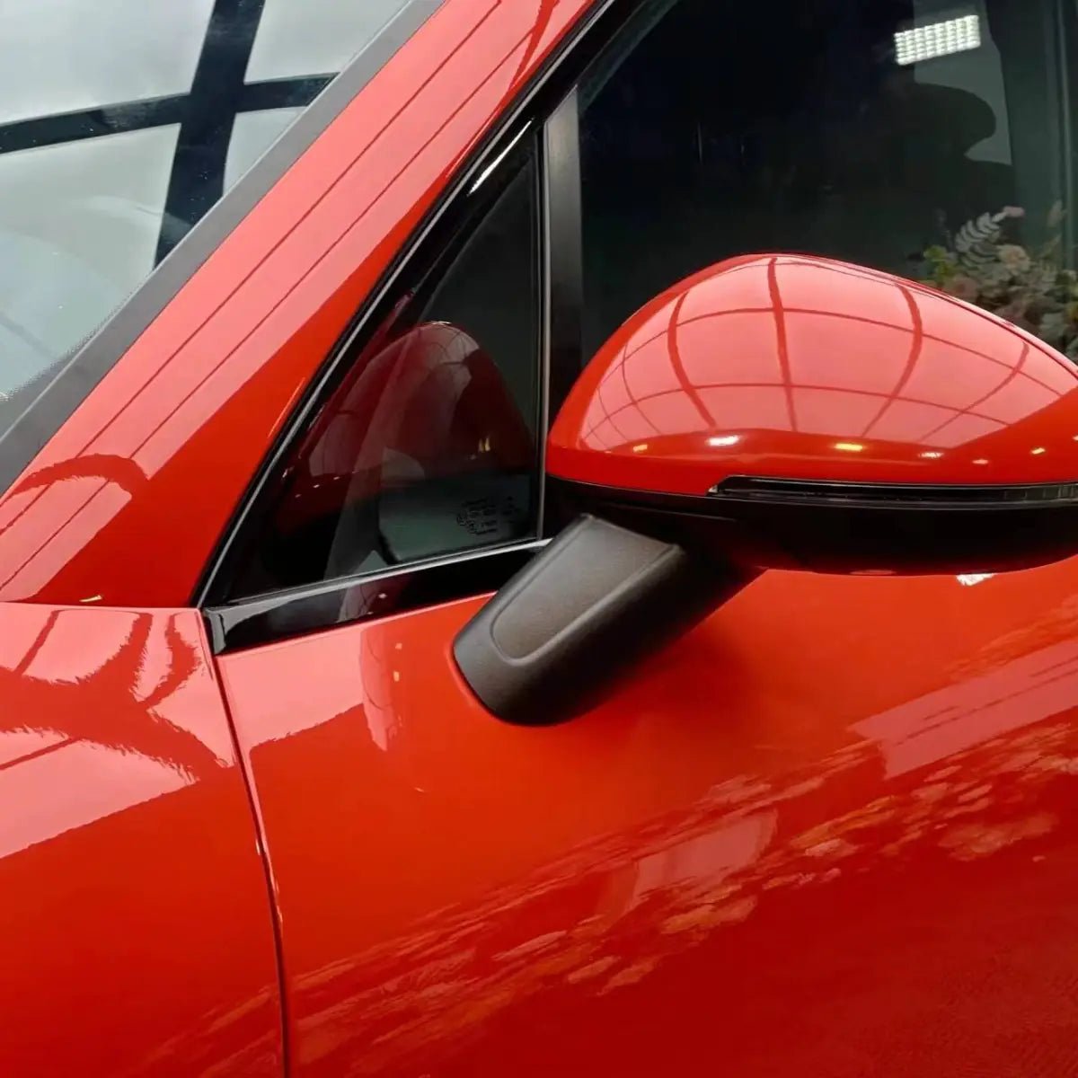 Pro TPU Glossy Porsche Orange Car Vinyl Wrap - Motyle