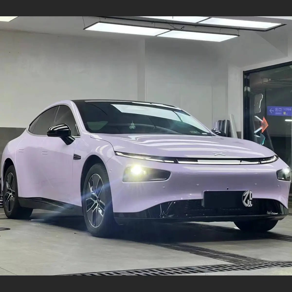 Pro TPU Glossy Violet Star Car Wrap - Motyle