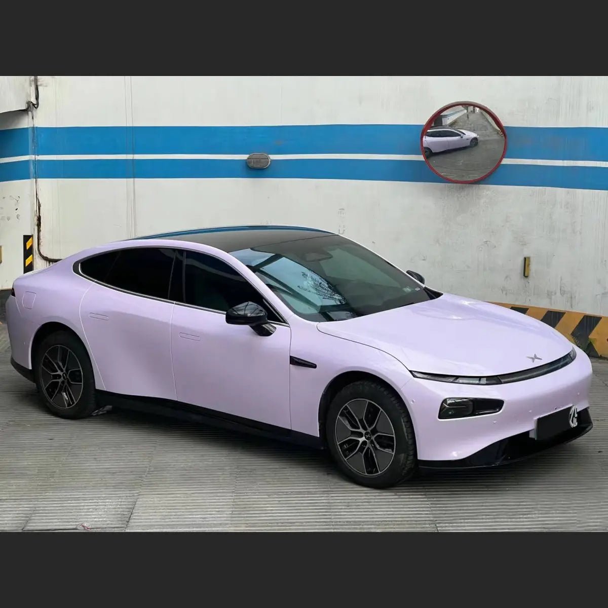 Pro TPU Glossy Violet Star Car Wrap - Motyle