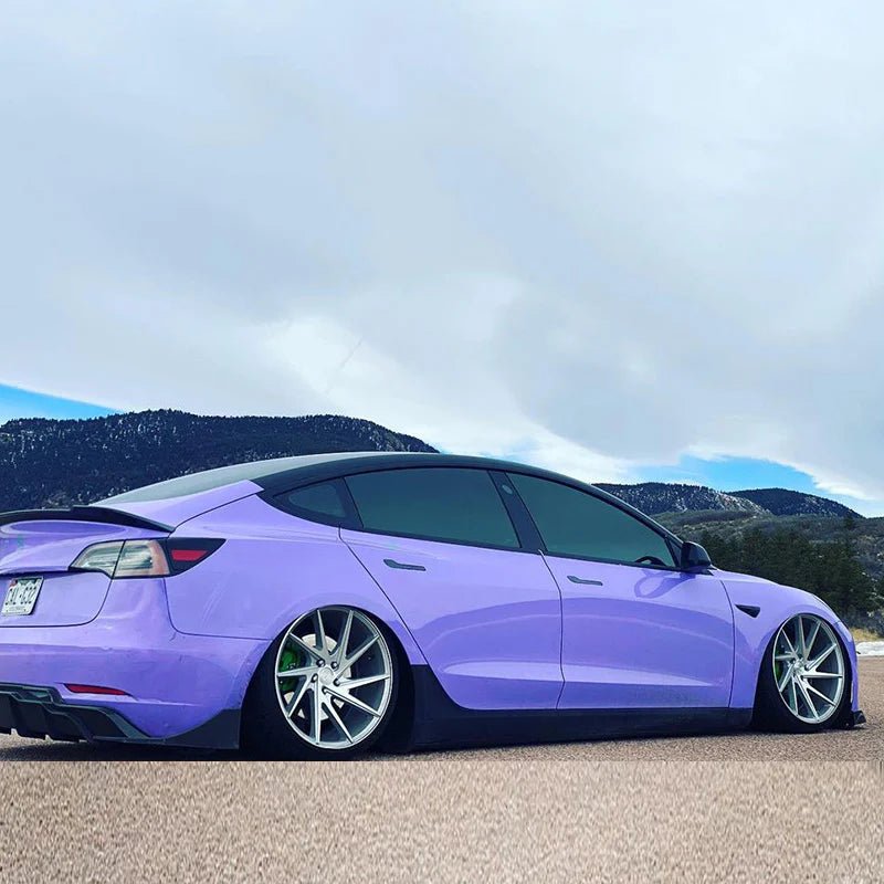 Super Glossy Lavender Purple Vinyl Wrap - Motyle