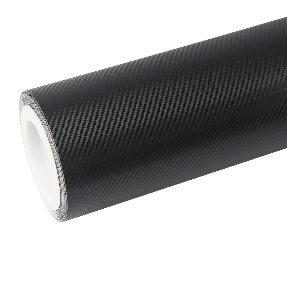 Weave Black Carbon Fiber Vinyl Wrap - Motyle